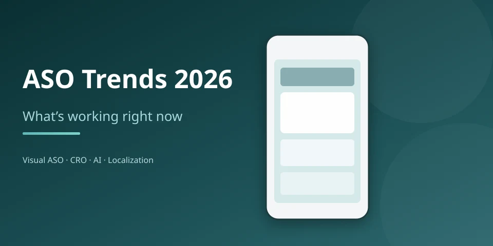 ASO trends 2026 and app store optimization strategies