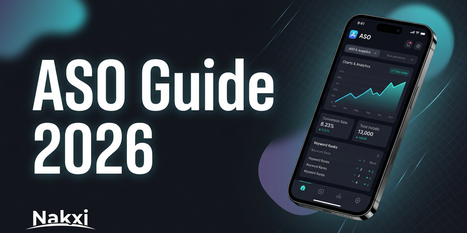 Ultimate Guide to High-Converting App Store Screenshots for 2026 featuring professional ASO strategies