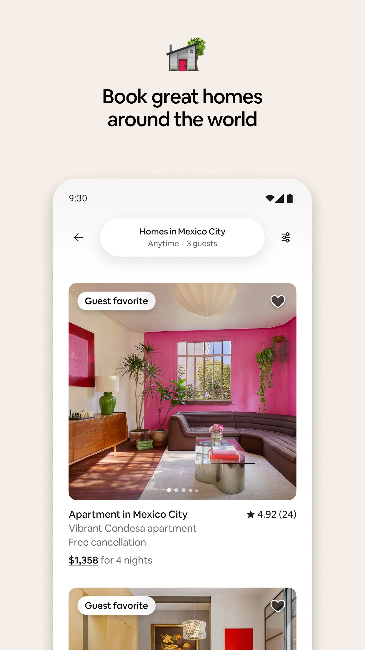 Airbnb Play Store screenshot 3