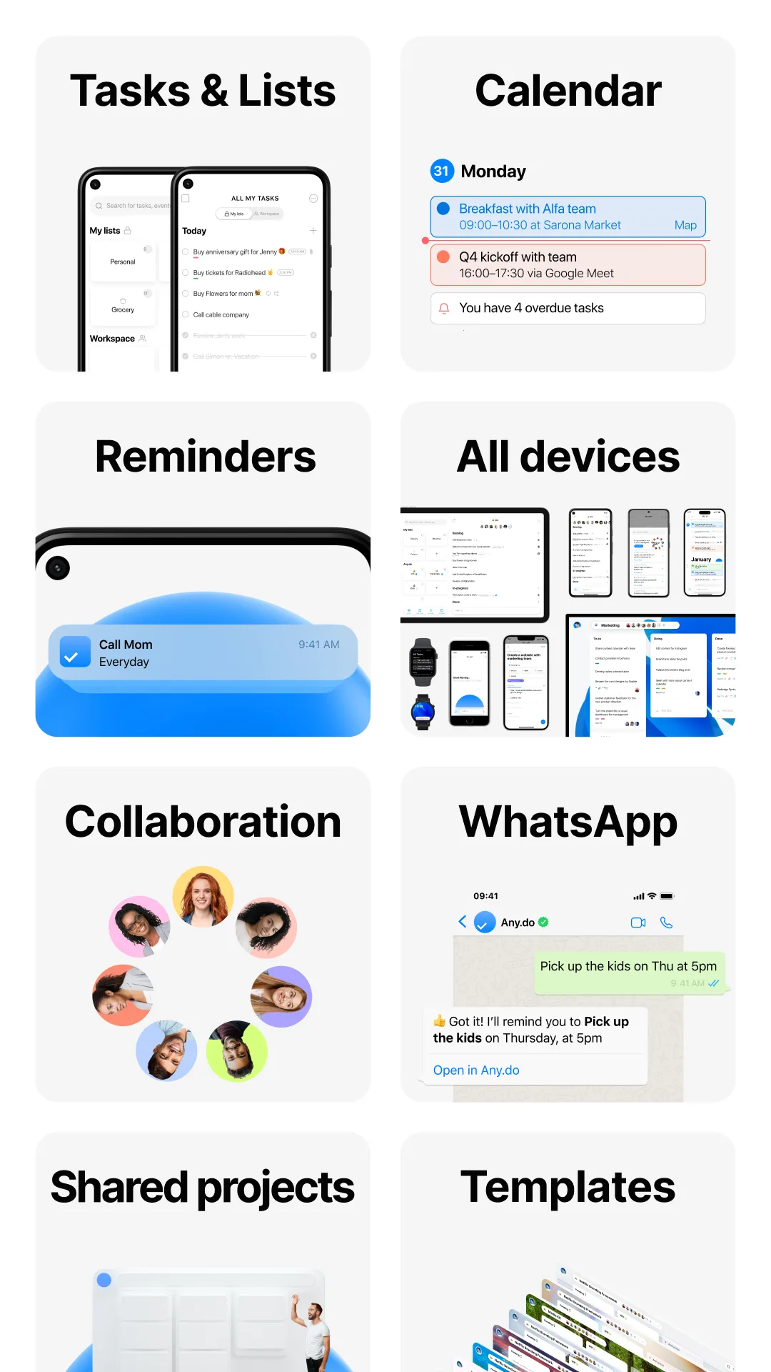 Any.do Play Store screenshot 4