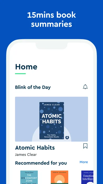 Blinkist App Store screenshot 2