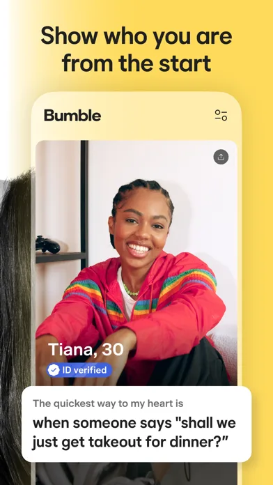 Bumble App Store screenshot 2