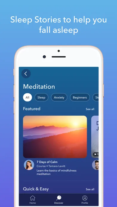 Calm App Store screenshot 4