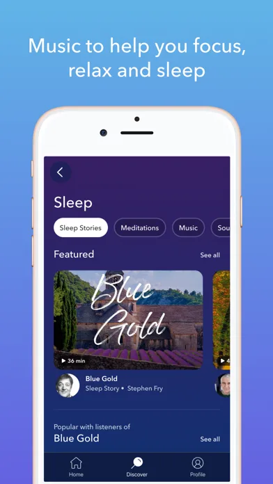 Calm App Store screenshot 5