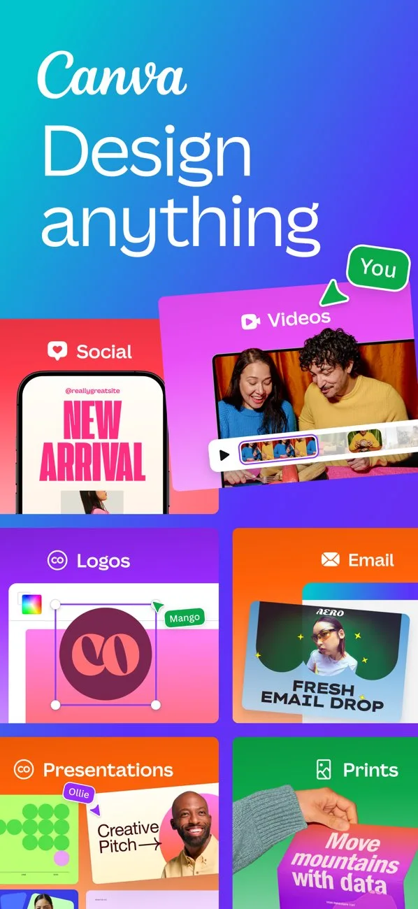 Canva App Store screenshot 1