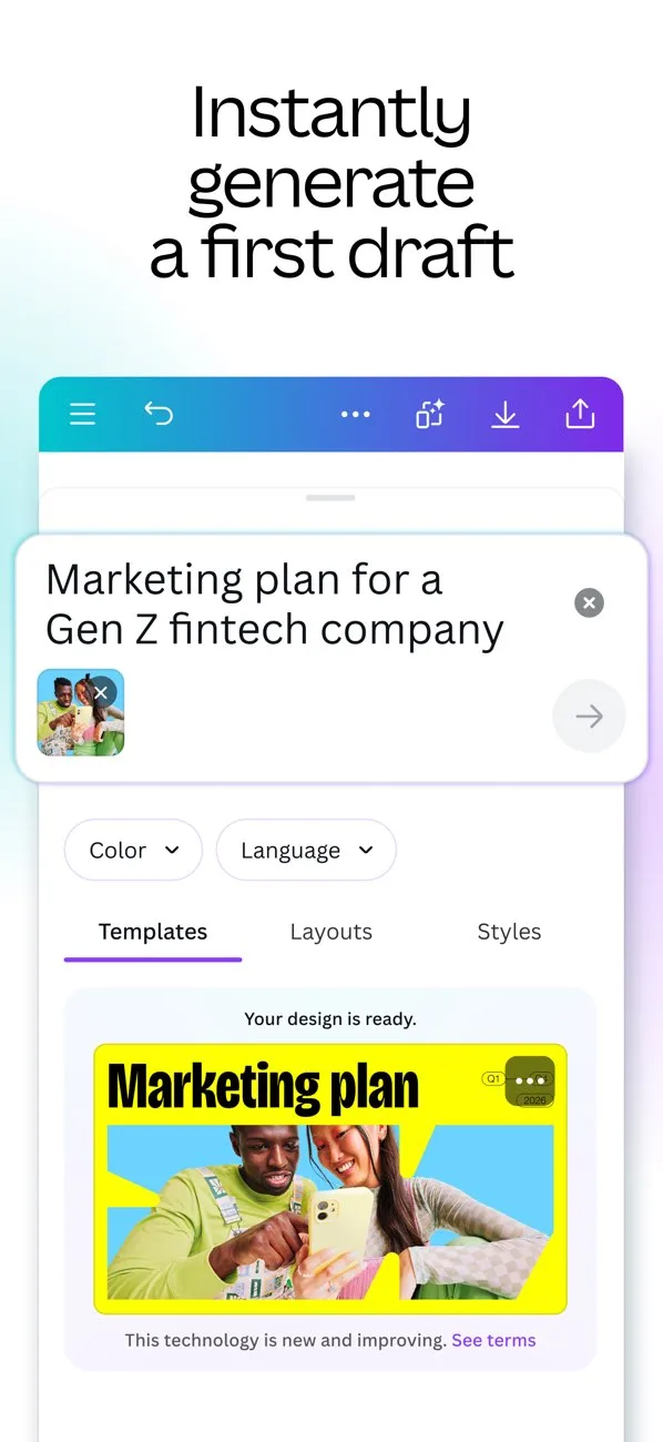 Canva App Store screenshot 3
