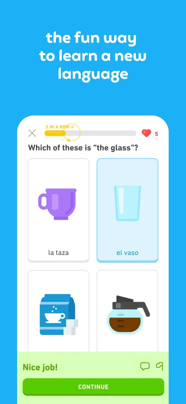 Duolingo App Store screenshot 2