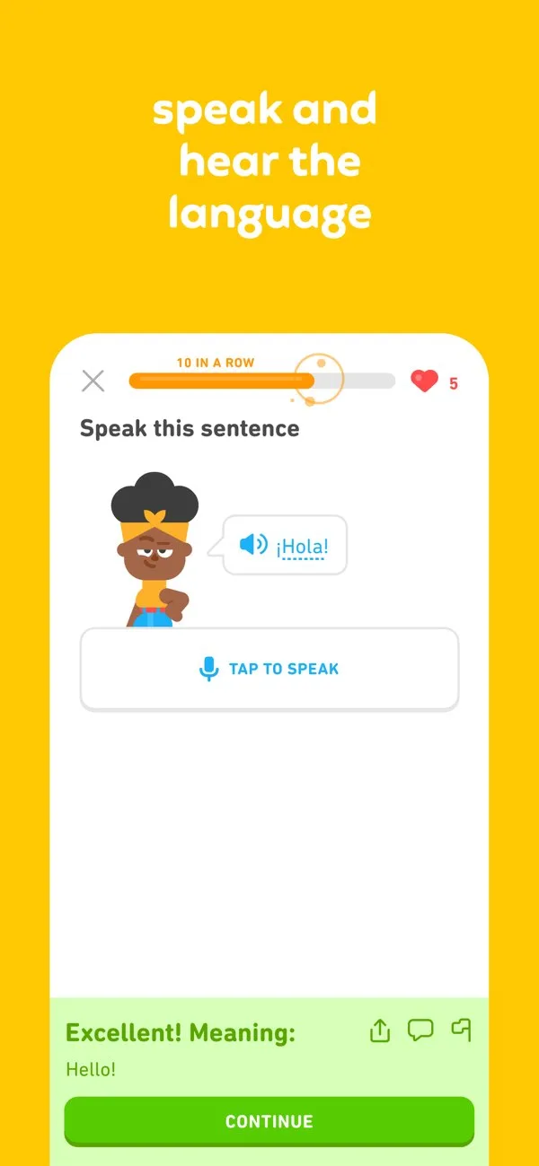Duolingo App Store screenshot 4