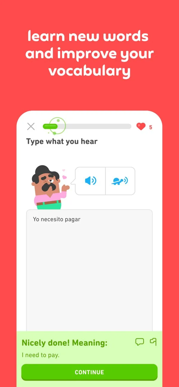 Duolingo App Store screenshot 5