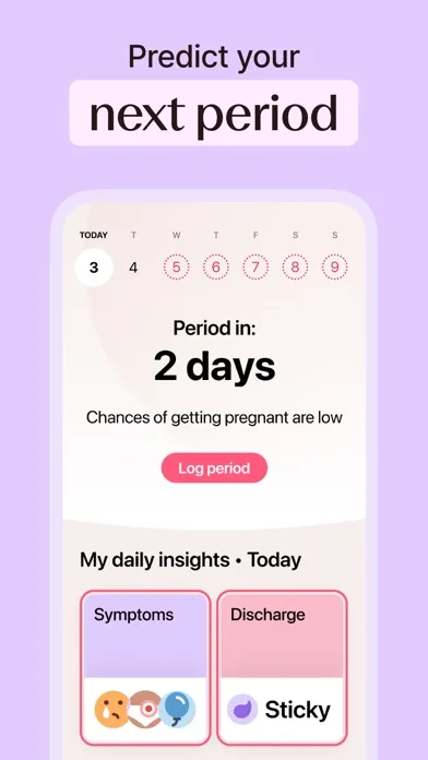Flo App Store screenshot 1
