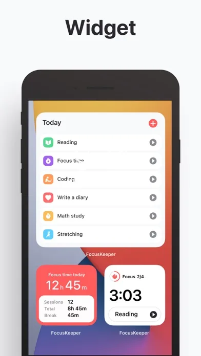 Focus Keeper App Store screenshot 4