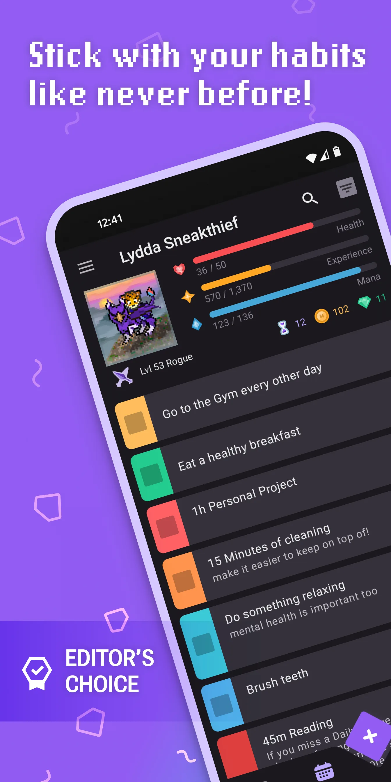 Habitica Play Store screenshot 2