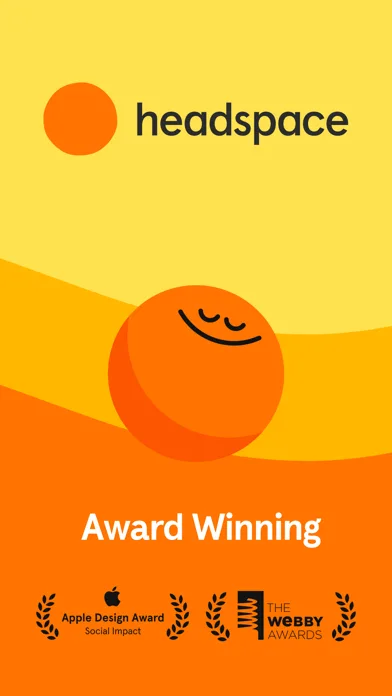 Headspace App Store screenshot 1