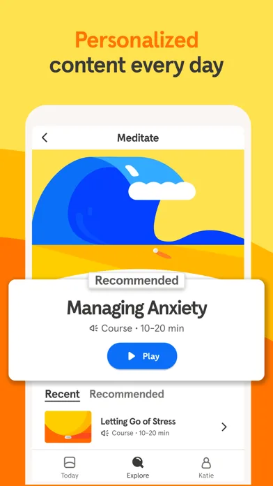 Headspace App Store screenshot 6
