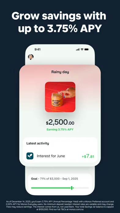 Monzo App Store screenshot 3