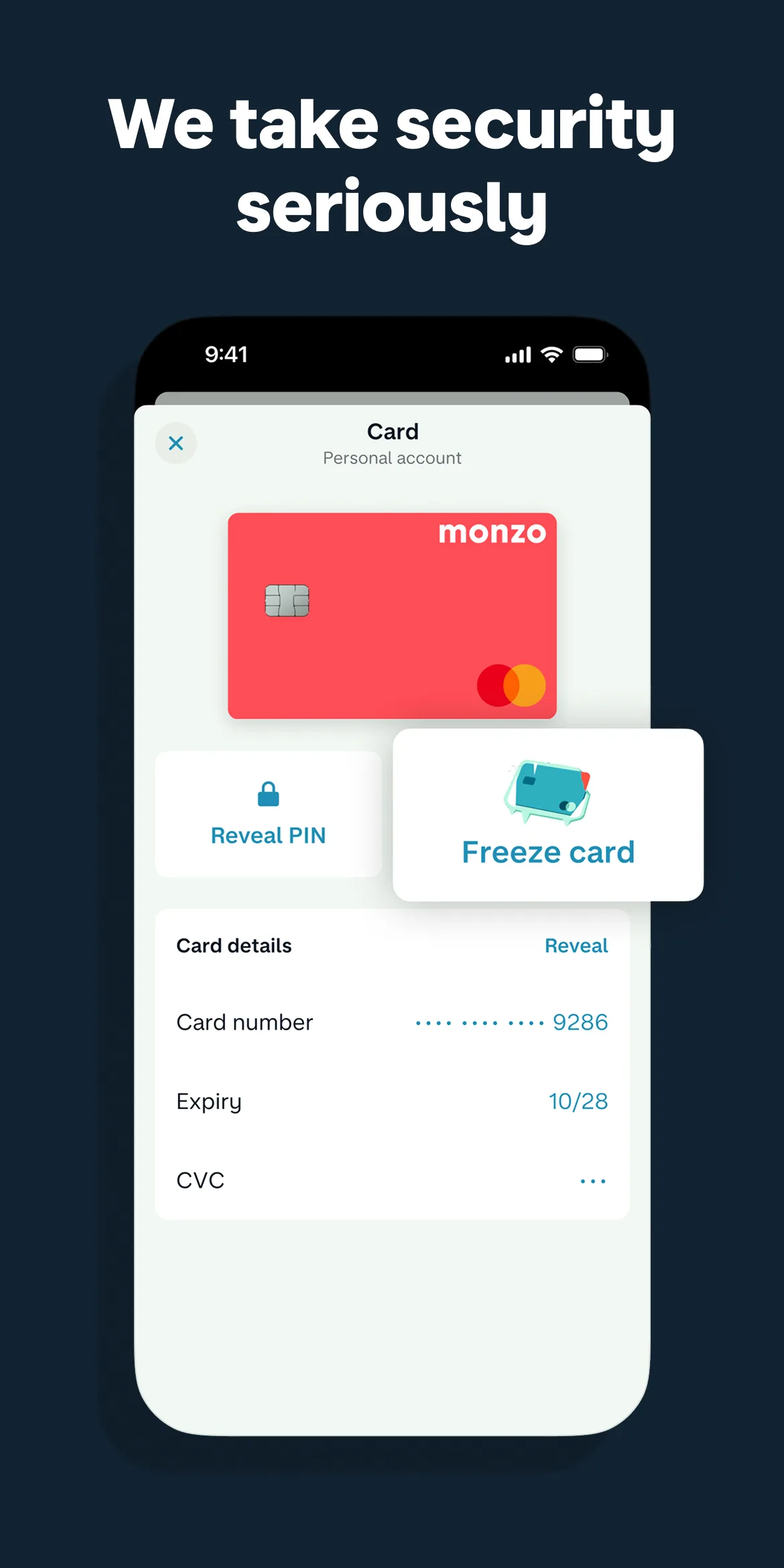 Monzo Play Store screenshot 5