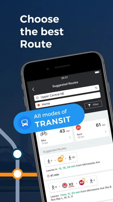 Moovit App Store screenshot 2
