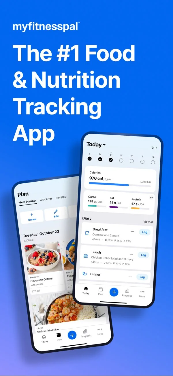 MyFitnessPal App Store screenshot 1