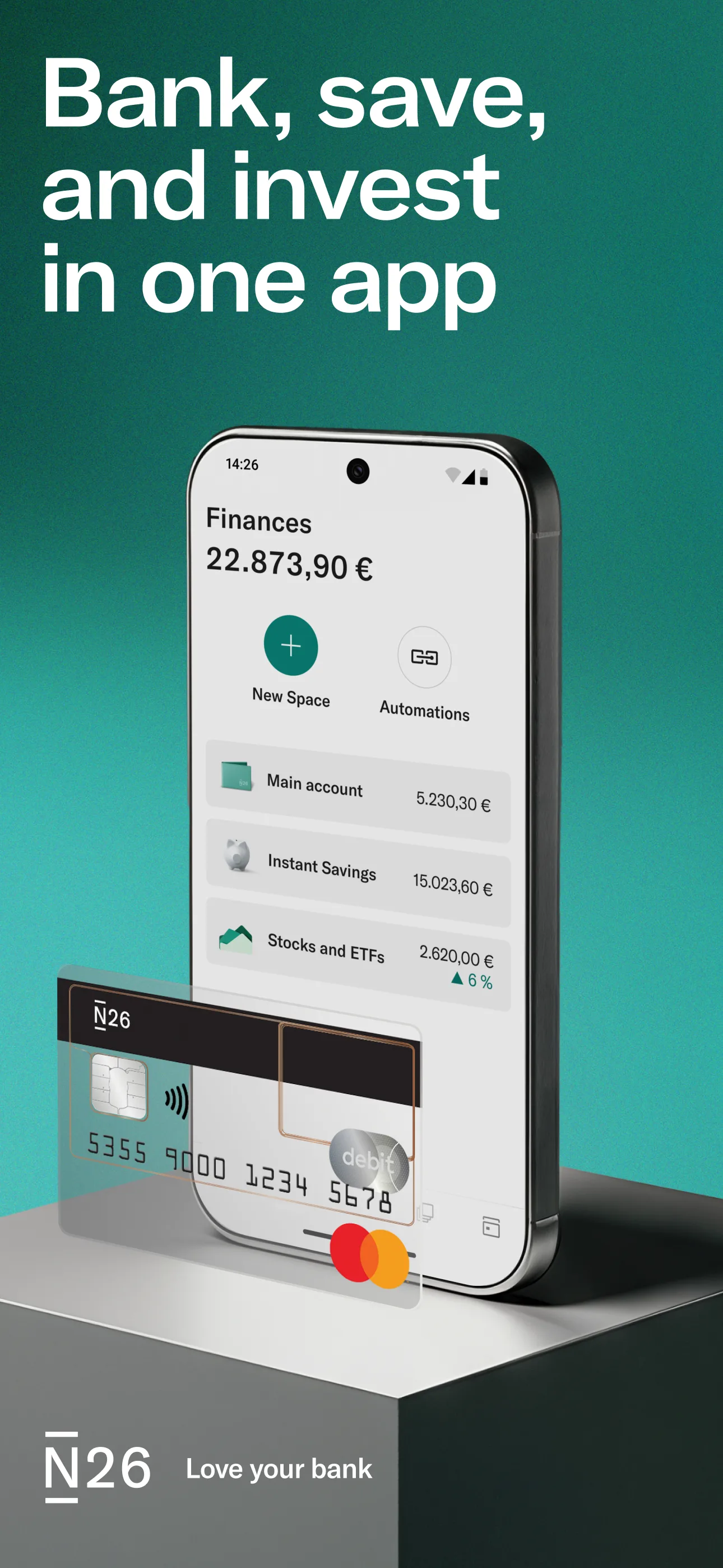 N26 Play Store screenshot 2