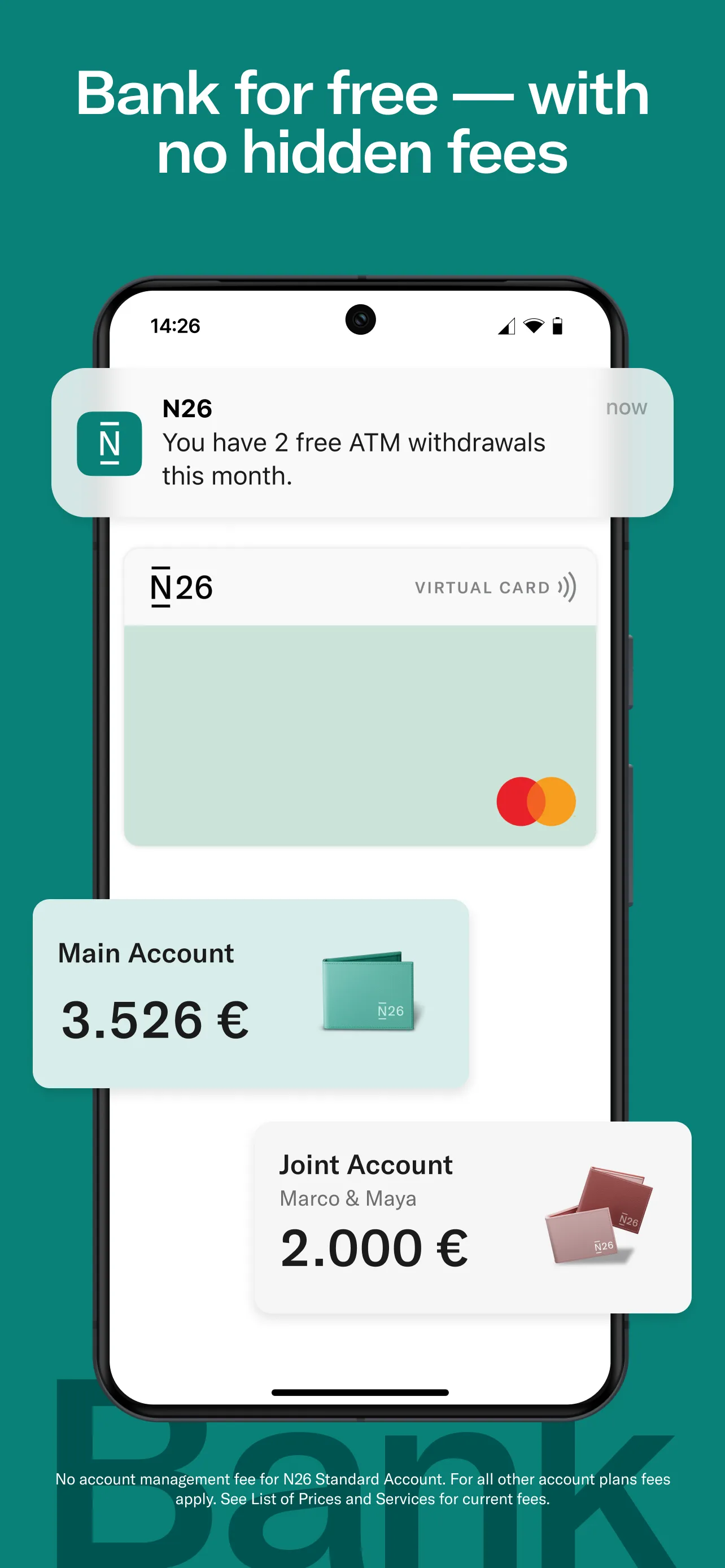 N26 Play Store screenshot 3