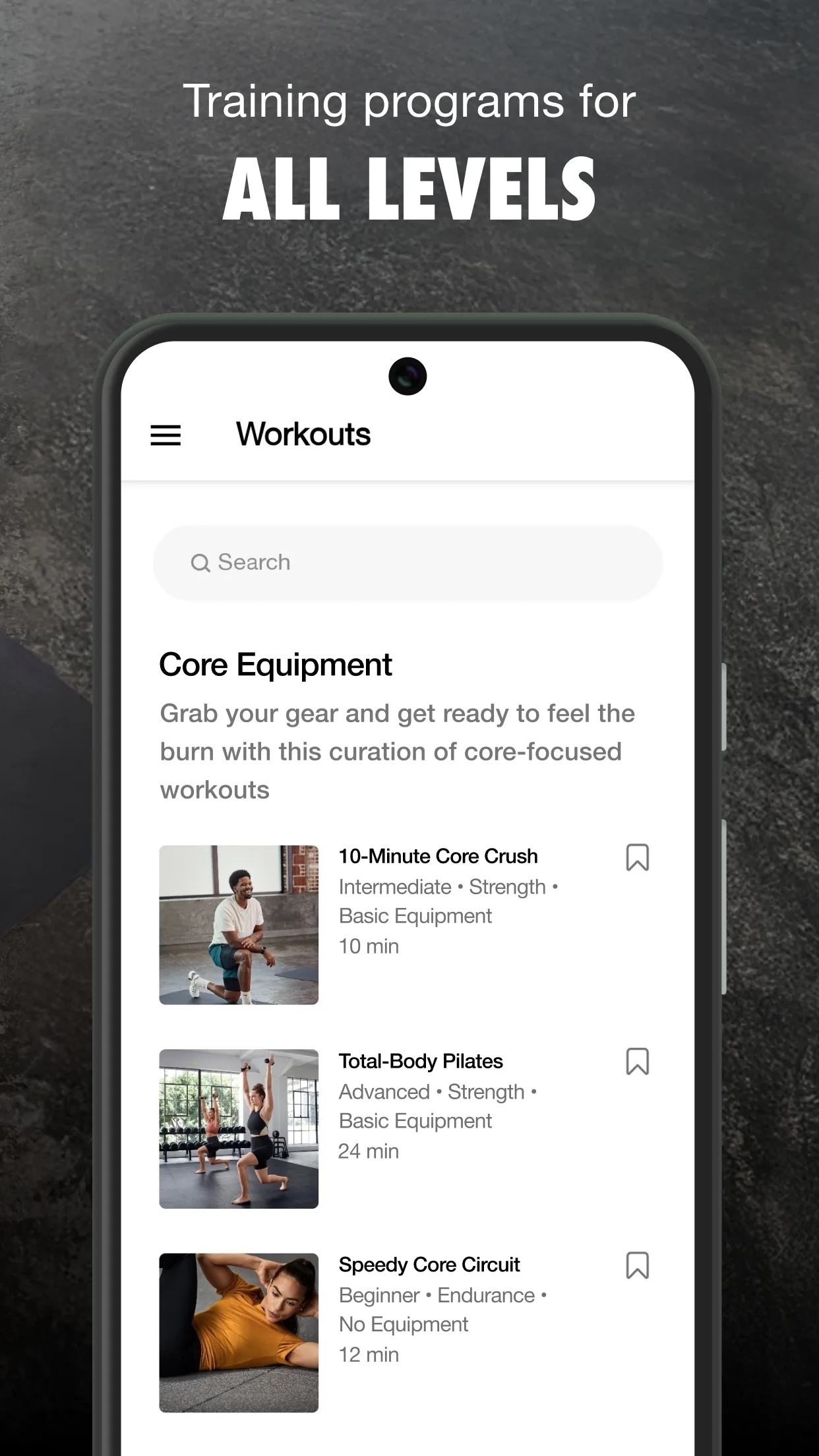 Nike Training Club Play Store screenshot 3