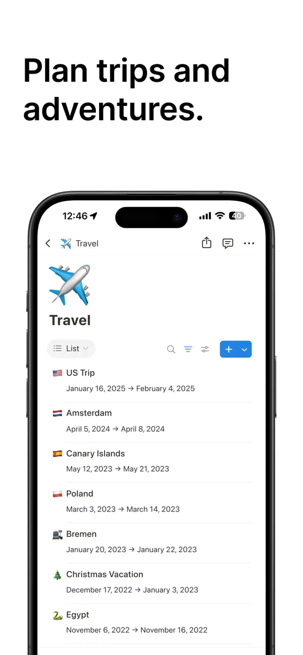 Notion App Store screenshot 4