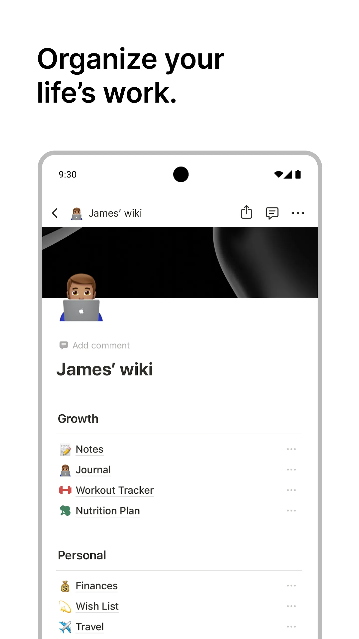 Notion Play Store screenshot 4