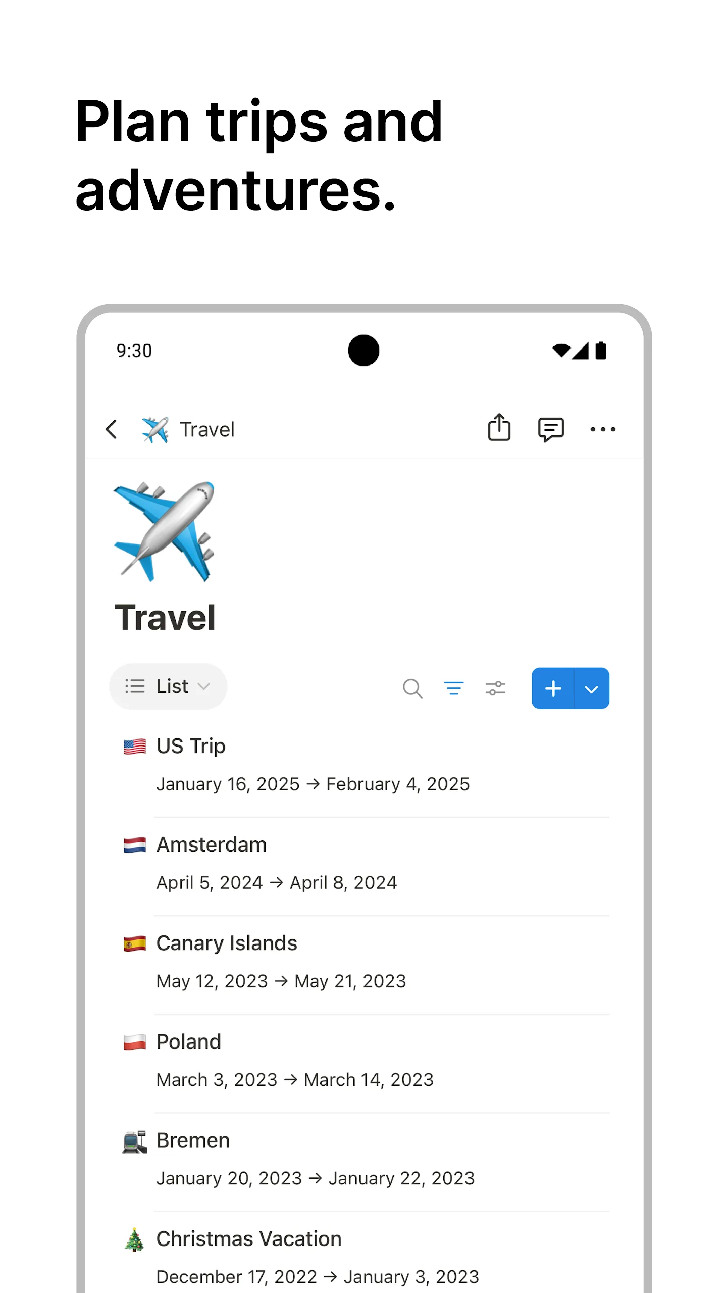 Notion Play Store screenshot 5