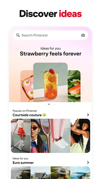 Pinterest App Store screenshot 2