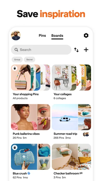Pinterest App Store screenshot 3