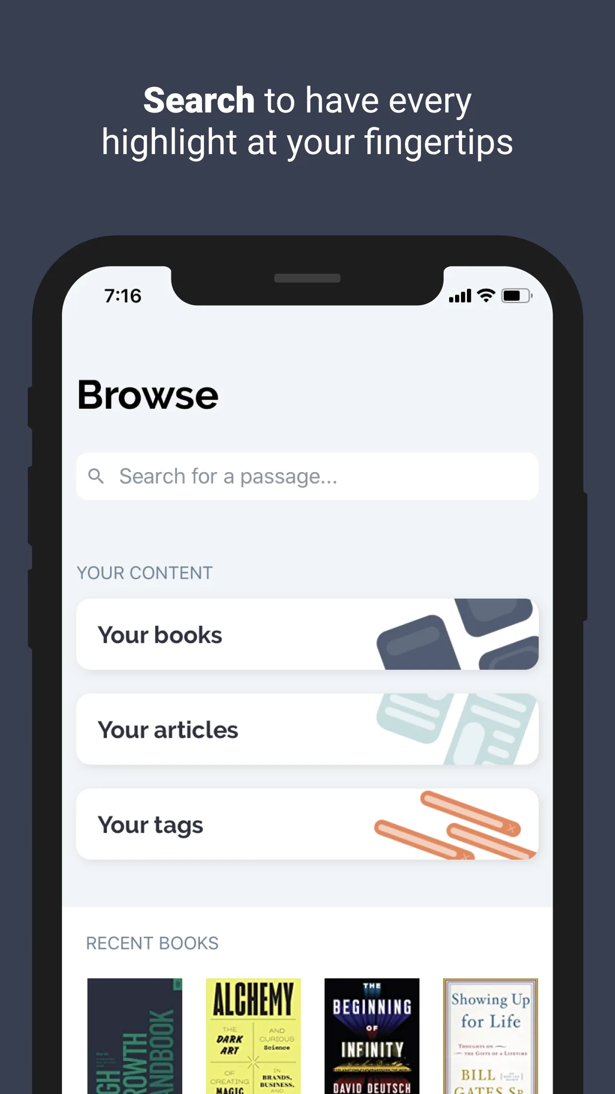 Readwise App Store screenshot 5