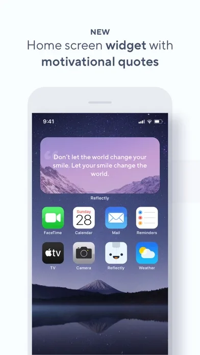 Reflectly App Store screenshot 3