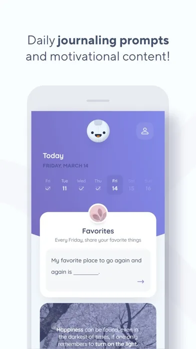 Reflectly App Store screenshot 4