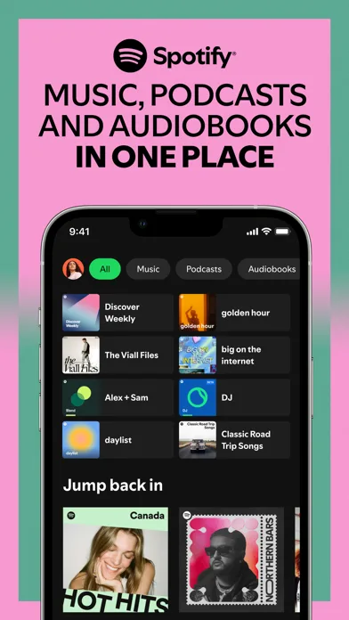 Spotify App Store screenshot 1