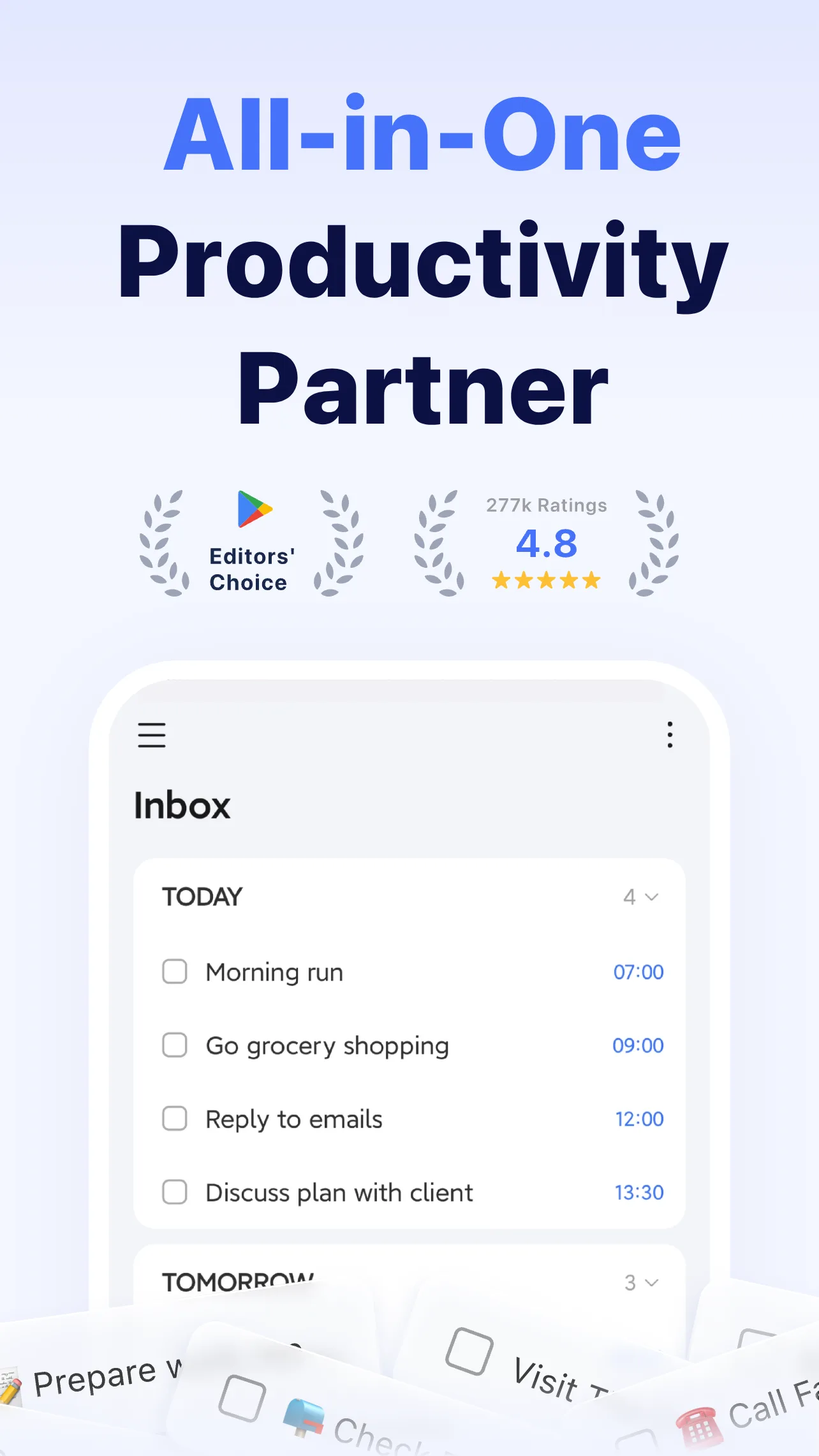 TickTick Play Store screenshot 2