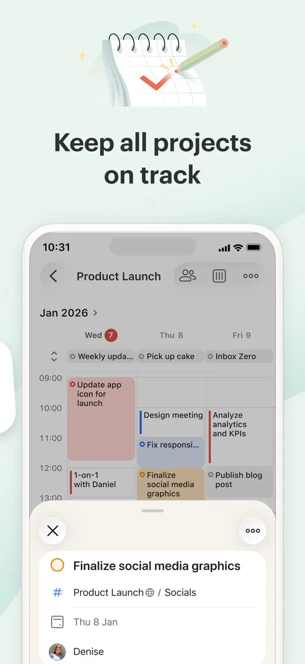 Todoist App Store screenshot 3