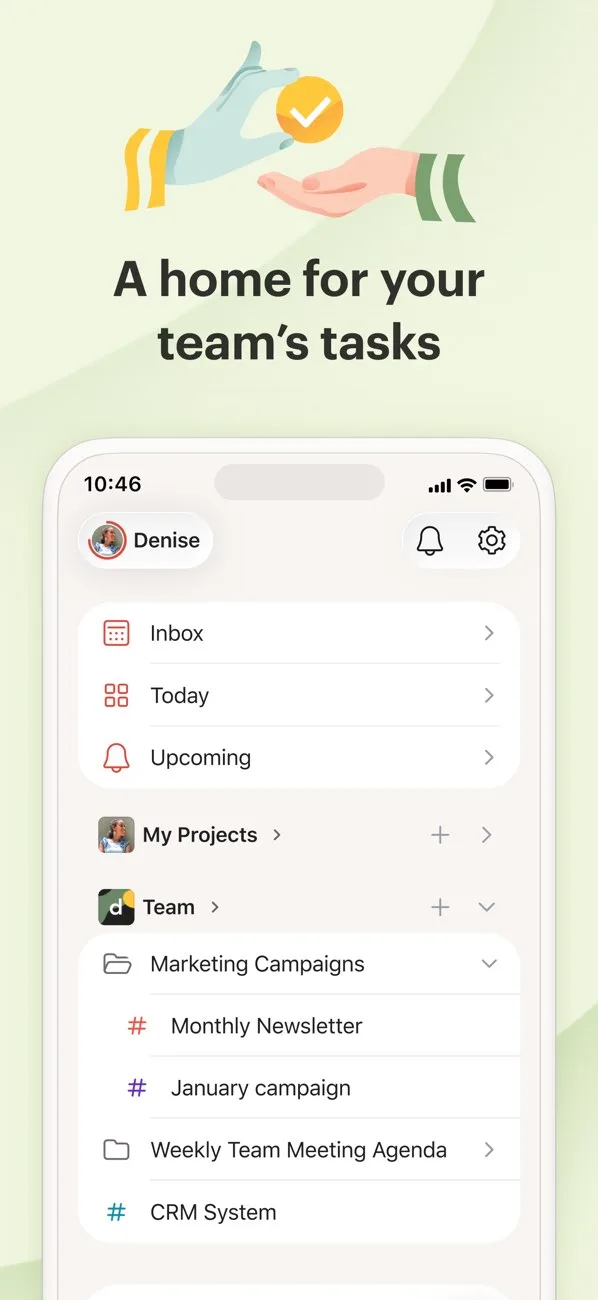 Todoist App Store screenshot 4