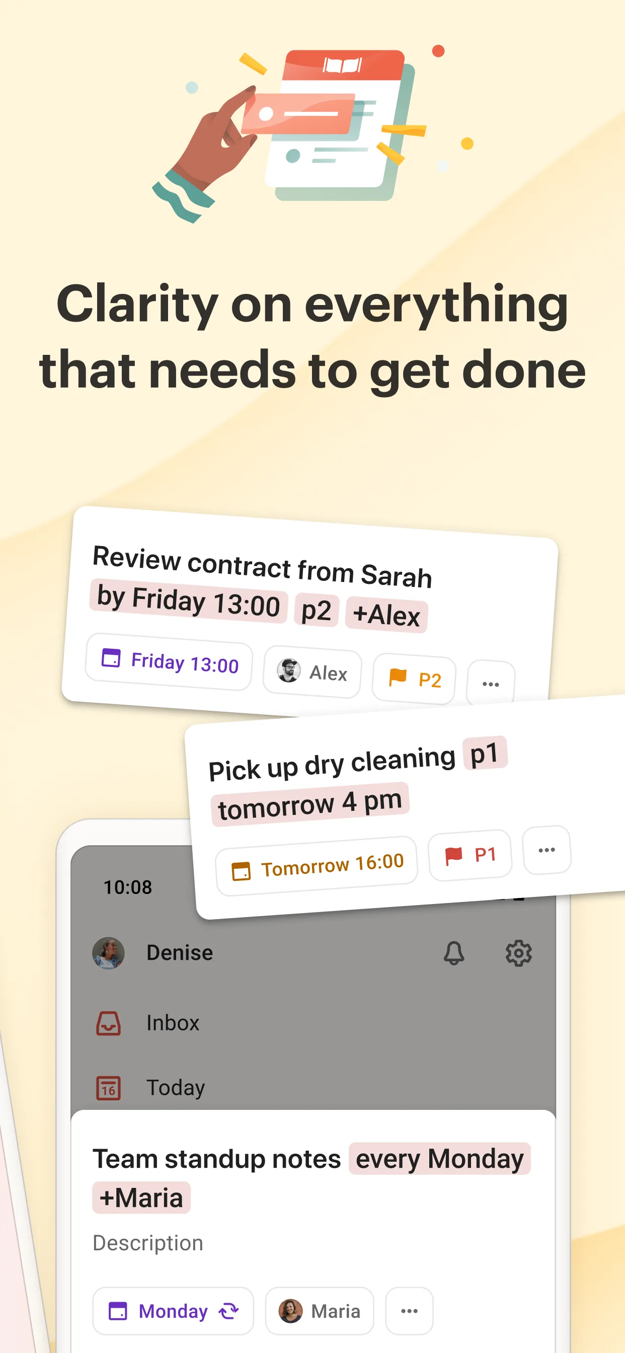 Todoist Play Store screenshot 3