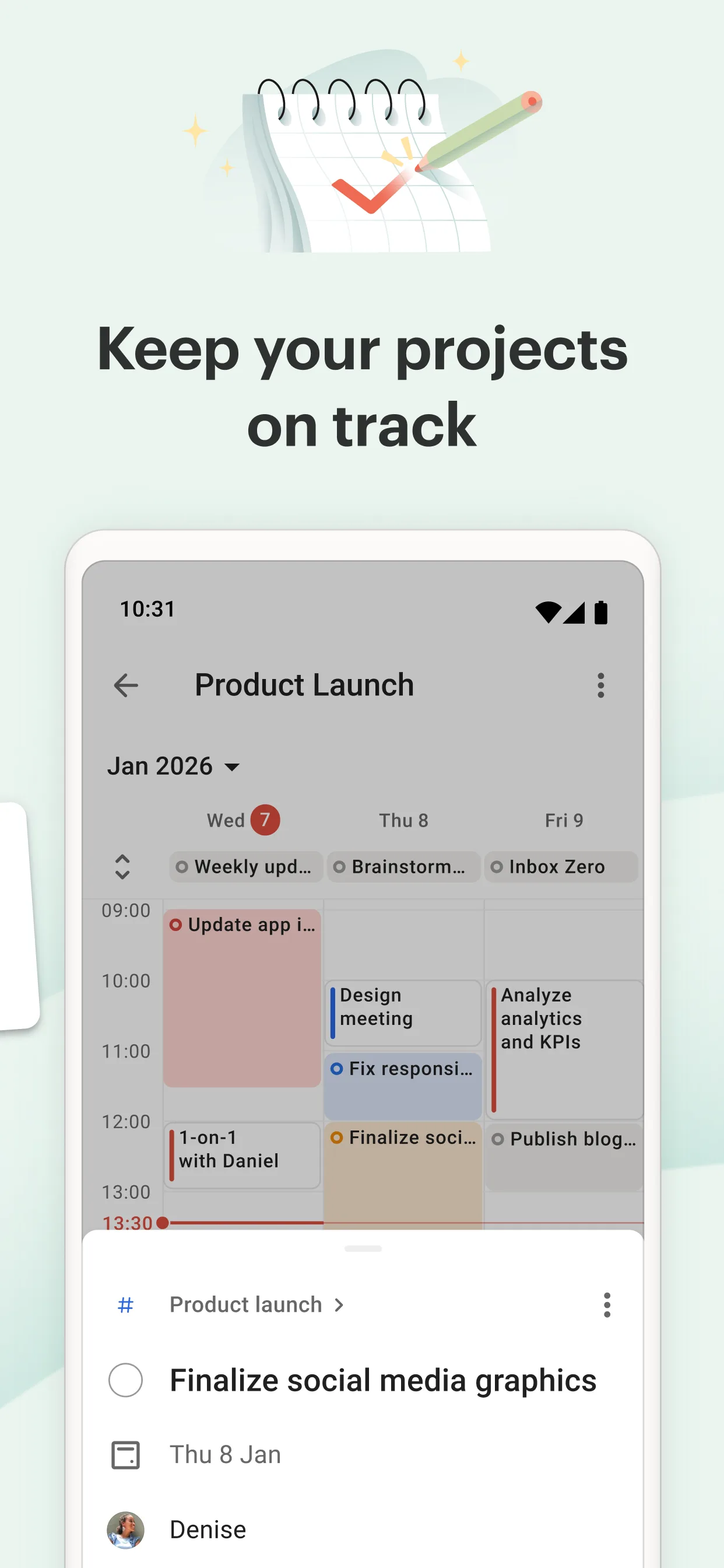 Todoist Play Store screenshot 4