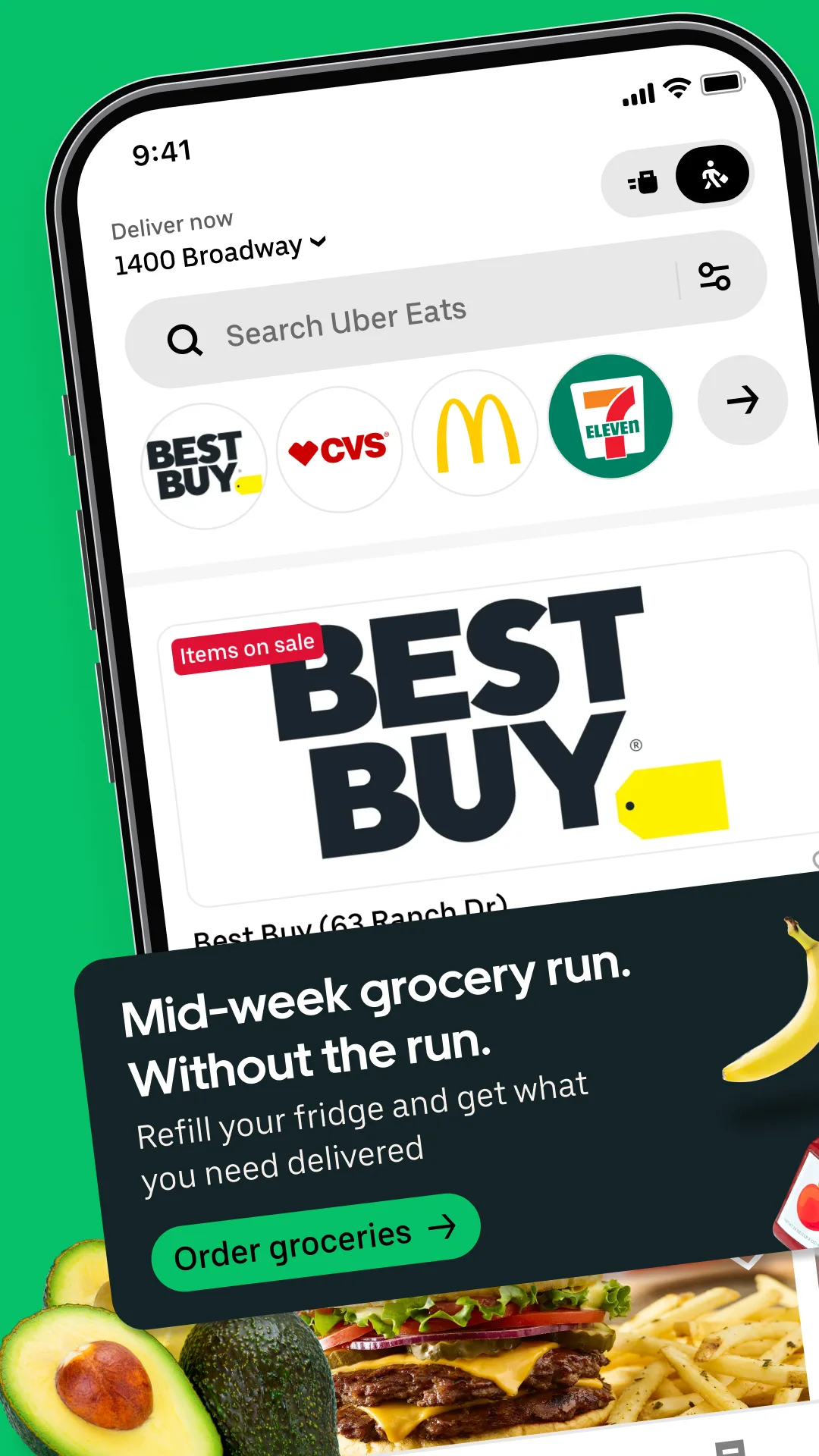 Uber Eats Play Store screenshot 2
