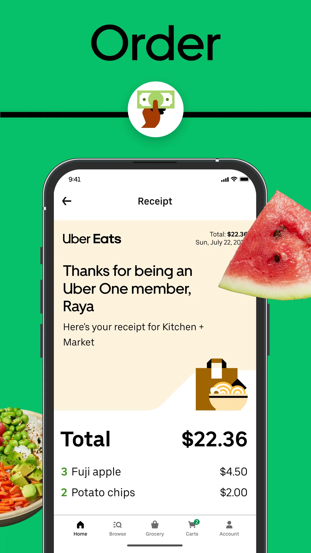 Uber Eats Play Store screenshot 5
