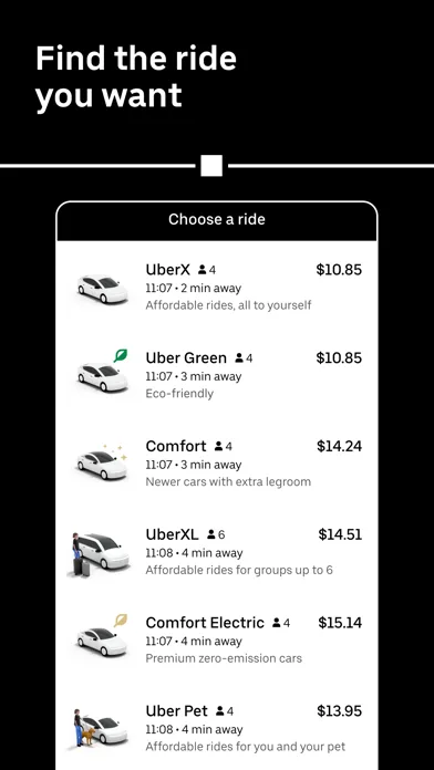 Uber App Store screenshot 4