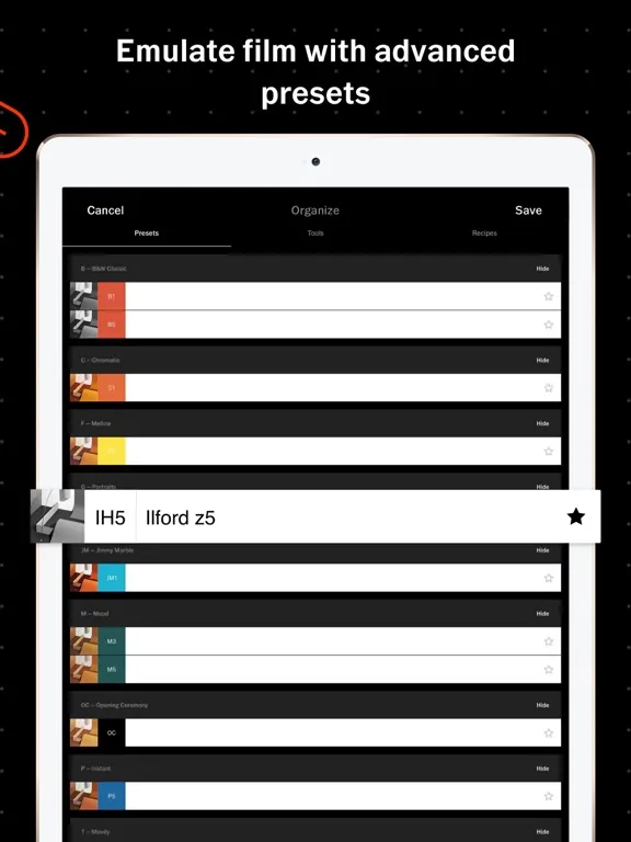 VSCO App Store screenshot 3