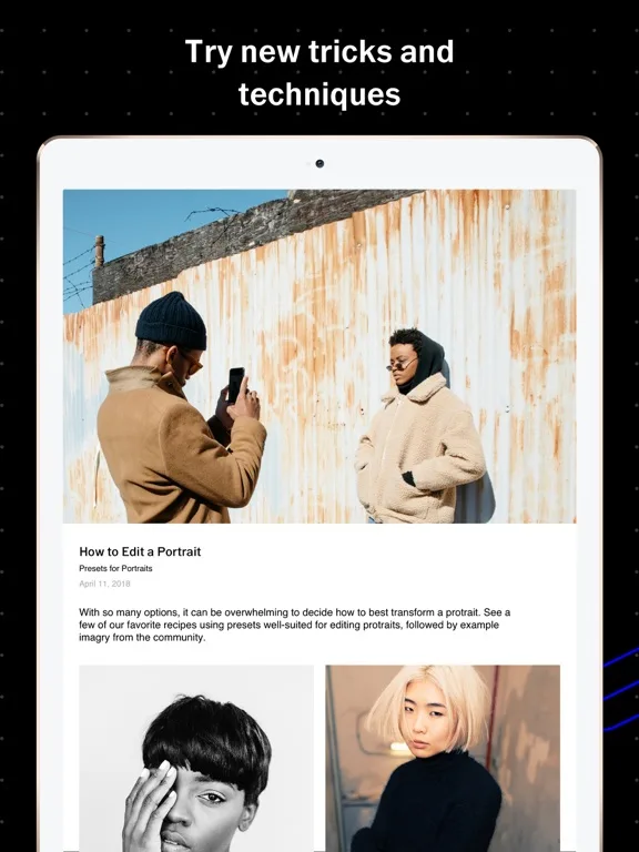VSCO App Store screenshot 4