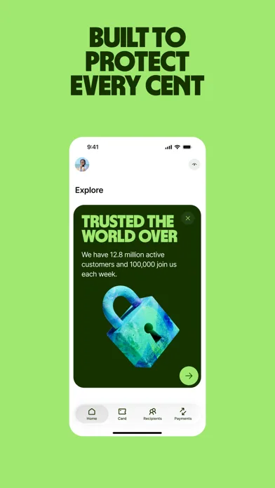 Wise App Store screenshot 3