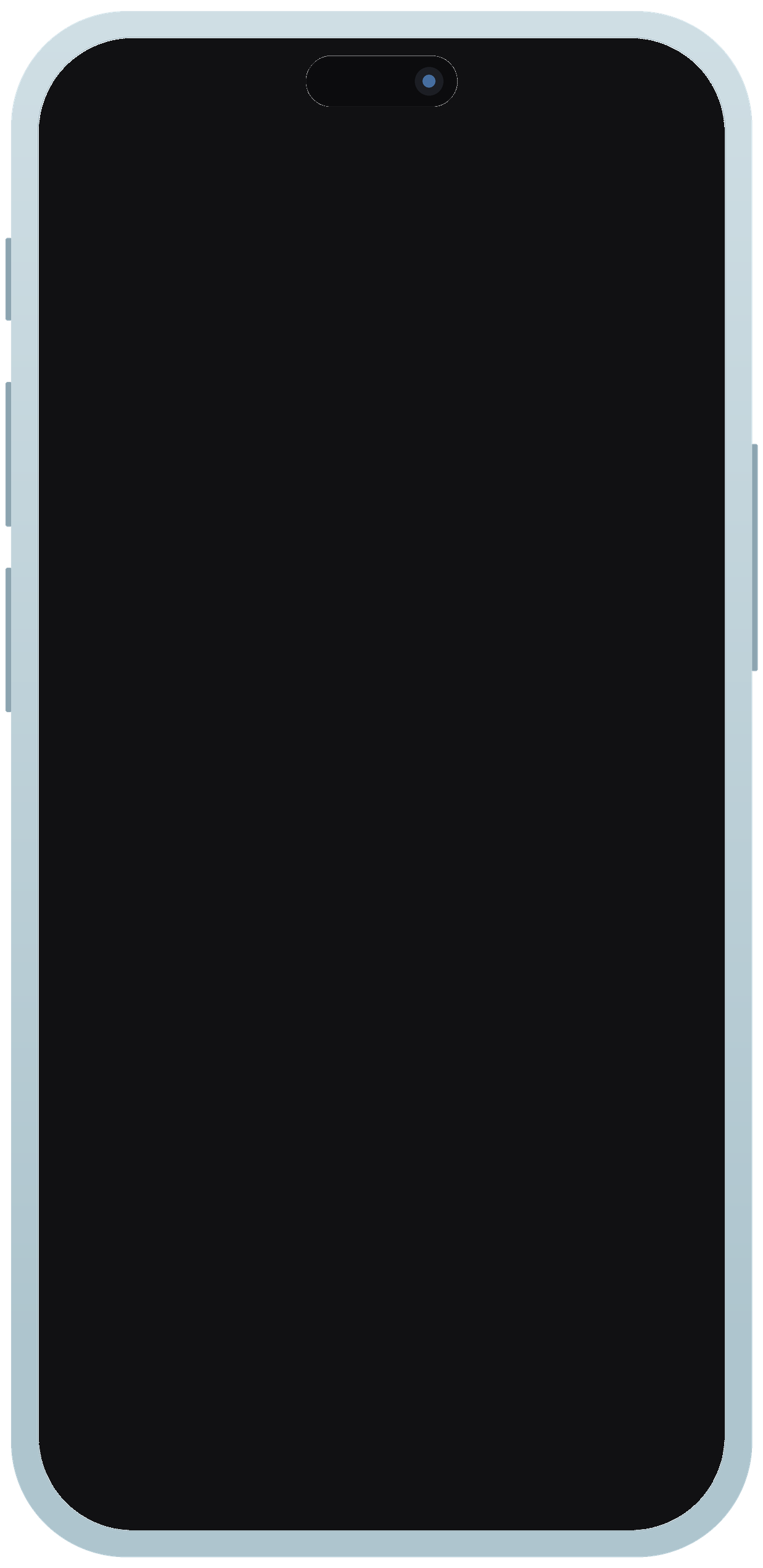 iPhone 18 Pro in Glacier
