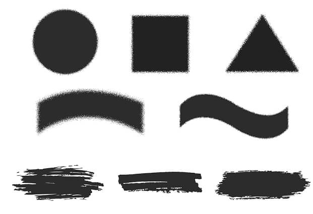 New Grunge Brush Shapes